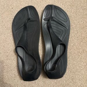 CROCS Black Women's Sandals